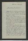 Nachlass Franz Steindachner, Brief von Gustav Schneider (senior) an Franz Steindachner (11.05.1877), Inv.Nr. 461.08, Seite 1